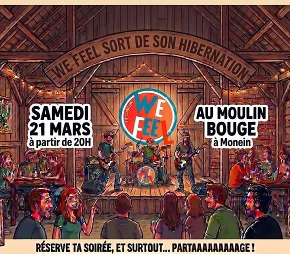 Concert : We Feel - MONEIN