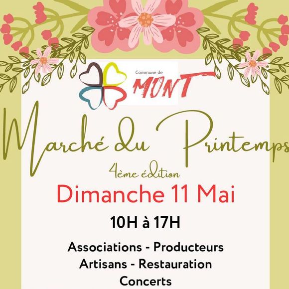 Marché du printemps - MONT