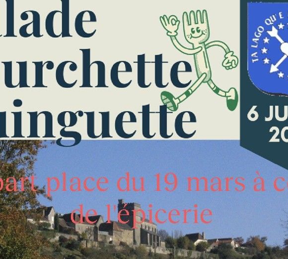 Journée balade, fourchette, guinguette - LAGOR