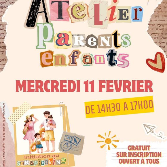 Atelier : Parents enfants - ORTHEZ