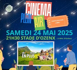 Soirée cinéma en plein-air - OZENX-MONTESTRUCQ