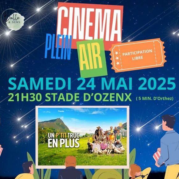 Soirée cinéma en plein-air - OZENX-MONTESTRUCQ