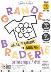 Braderie printemps/été - MONEIN