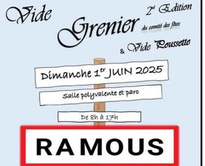 Vide grenier et vide poussette - RAMOUS