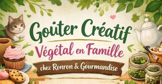 Goûter créatif végétal en famille - ORTHEZ