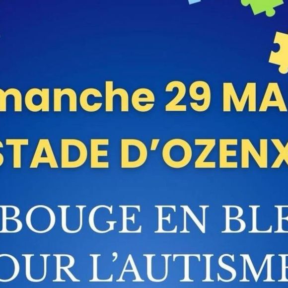 Je bouge en bleu pour l'autisme - OZENX-MONTESTRUCQ