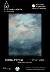 Exposition d'aquarelles : Terre et ciels - LACOMMANDE