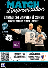 Match d'improvisation théâtrale - ORTHEZ