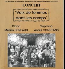 Concert : Voix de femmes dans les camps - ORTHEZ