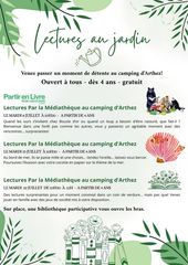 Lectures au camping - ARTHEZ-DE-BEARN