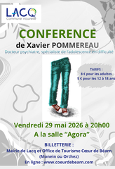 Conférence : Xavier Pommereau - LACQ
