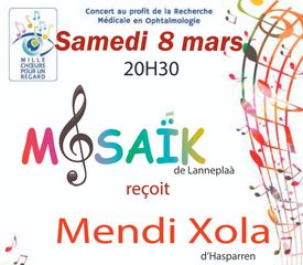 Concert de solidarité : Chorale Mozaïk - ORTHEZ