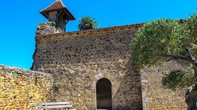Chapelle de Caubin à Arthez de Béarn et son style rom