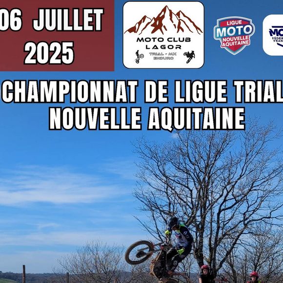 Championnat de ligue Trial Nouvelle Aquitaine - LAGOR