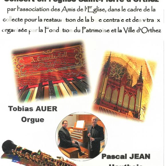 Concert orgue et hautbois - ORTHEZ