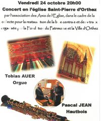 Concert orgue et hautbois - ORTHEZ
