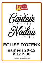 Spectcale de Noël conté et chanté - OZENX-MONTESTRUCQ