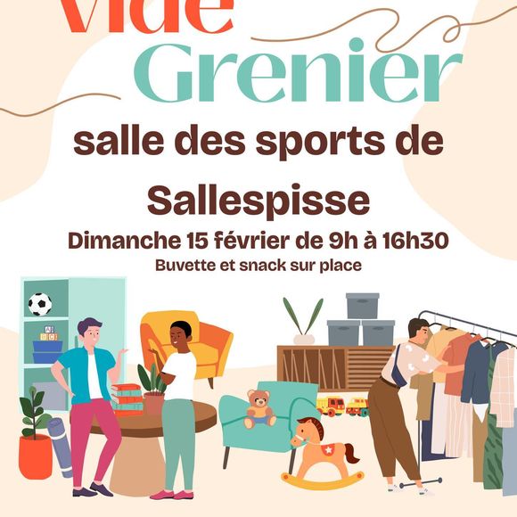 Vide grenier - SALLESPISSE