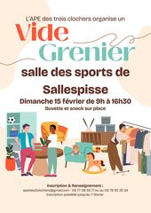 Vide grenier - SALLESPISSE