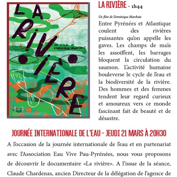 Ciné-discussion : La rivière - MOURENX