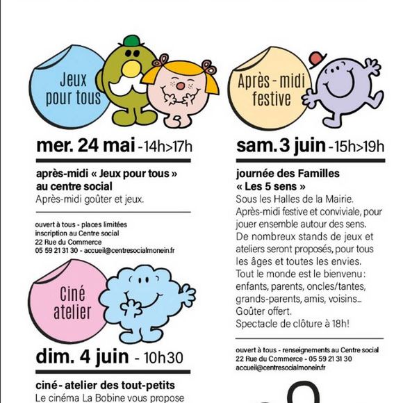 Journée des familles : Les 5 sens - MONEIN