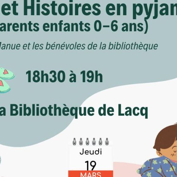 Contes et histoires en pyjama - LACQ