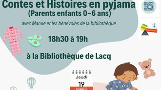 Contes et histoires en pyjama - LACQ