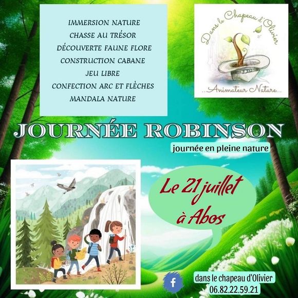 Vacances d'été : Journée Robinson - ABOS