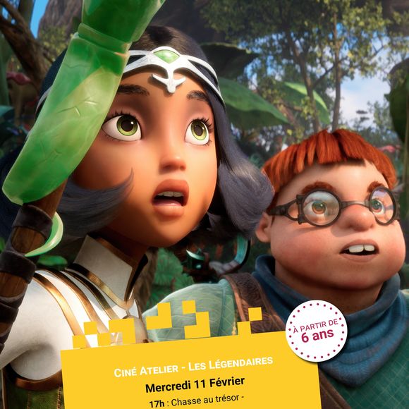 Ciné- atelier : Chasse au trésor - Les légendaires - ORTHEZ