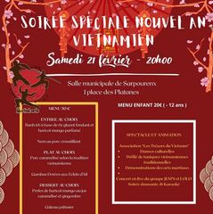 Soirée : Nouvel An Vietnamien - SARPOURENX