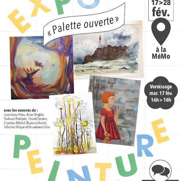 Exposition : Palette ouverte - MONEIN
