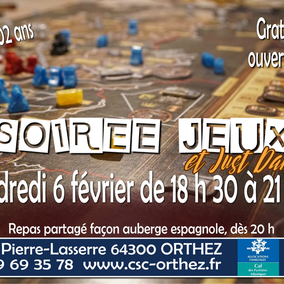 Soirée jeux - ORTHEZ
