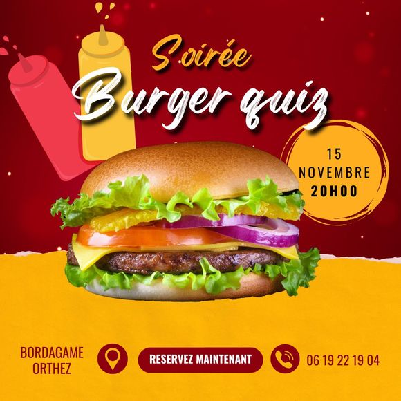 Burger quiz - ORTHEZ
