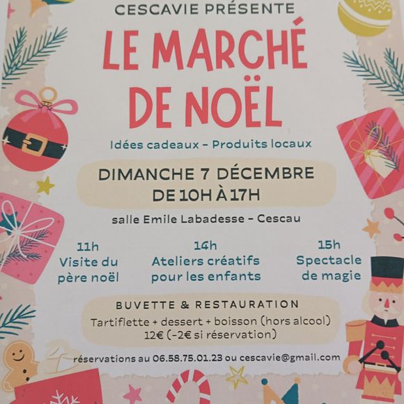 Marché de Noël - CESCAU