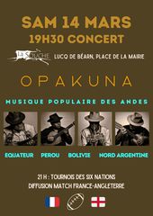 Concert : Opakuna - LUCQ-DE-BEARN