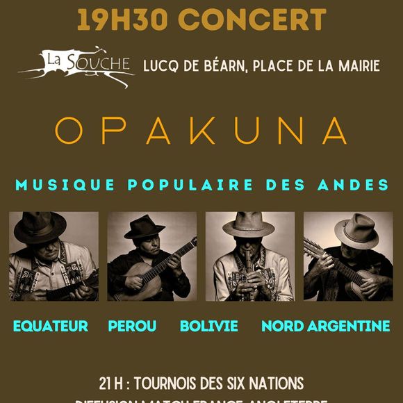 Concert : Opakuna - LUCQ-DE-BEARN