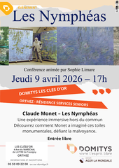 Conférence : Claude Monet - ORTHEZ