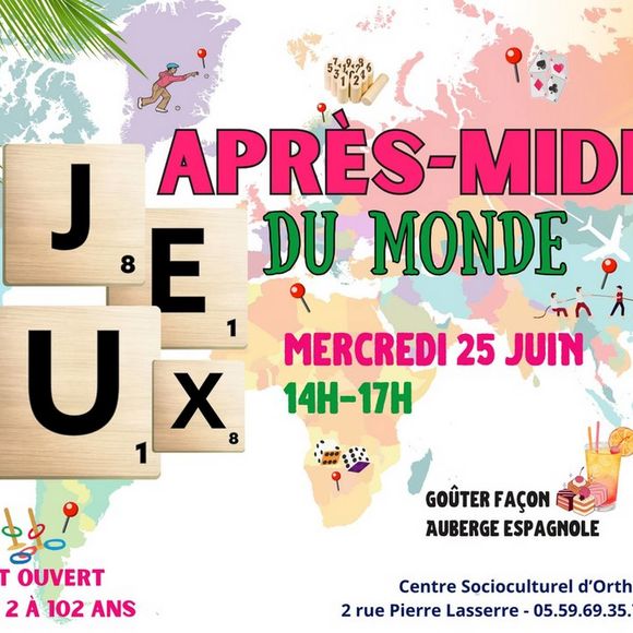 Après-midi Jeux du monde - ORTHEZ