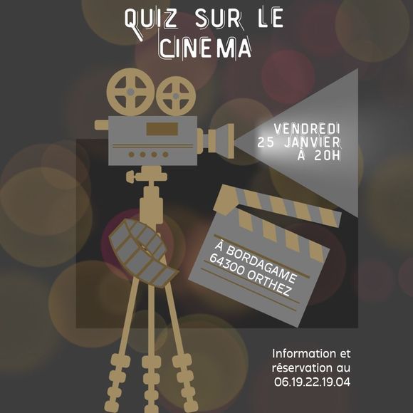 Quiz Cinéma - ORTHEZ