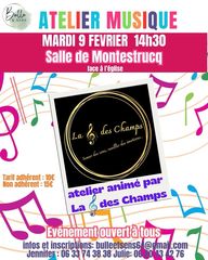 Atelier musique - OZENX-MONTESTRUCQ