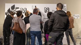 Vernissage de l'exposition : Expopopup - MOURENX