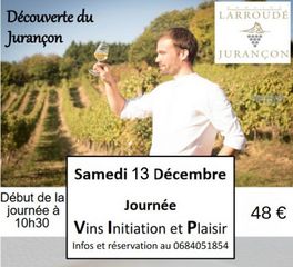 Journée Vins Initiation et Plaisir - LUCQ-DE-BEARN