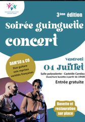 Soirée guinguette : Dam'so and Co - CASTEIDE-CANDAU