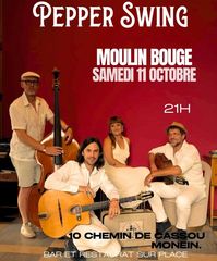 Concert : Pepper Swing - MONEIN