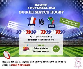 Soirée rugby - BESINGRAND