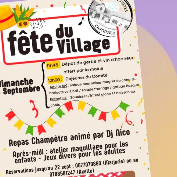 Fête locale - CASTETNER