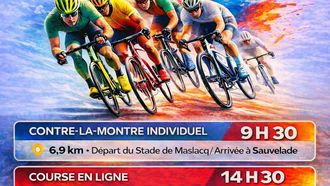 Course cycliste La Béarnaise - MASLACQ