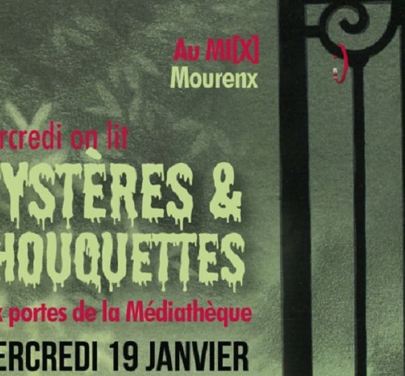 Mystère - Mystère aux portes de la médiathèque - MOURENX
