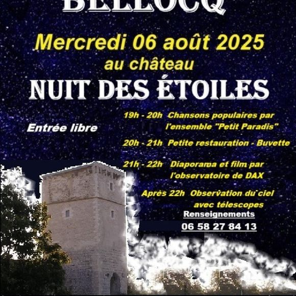 Nuit des étoiles - BELLOCQ