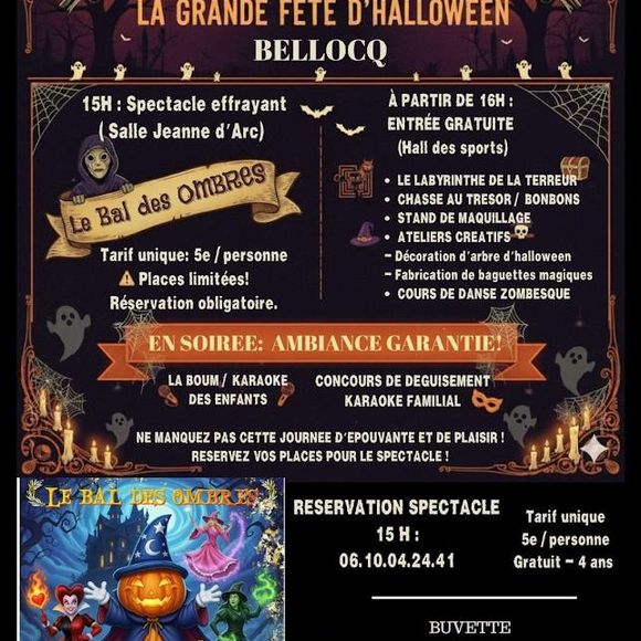 La grande fête d'Halloween - BELLOCQ